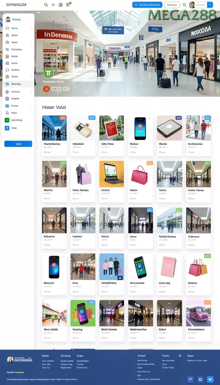 Cuplikan layar LATOTO — menu navigasi