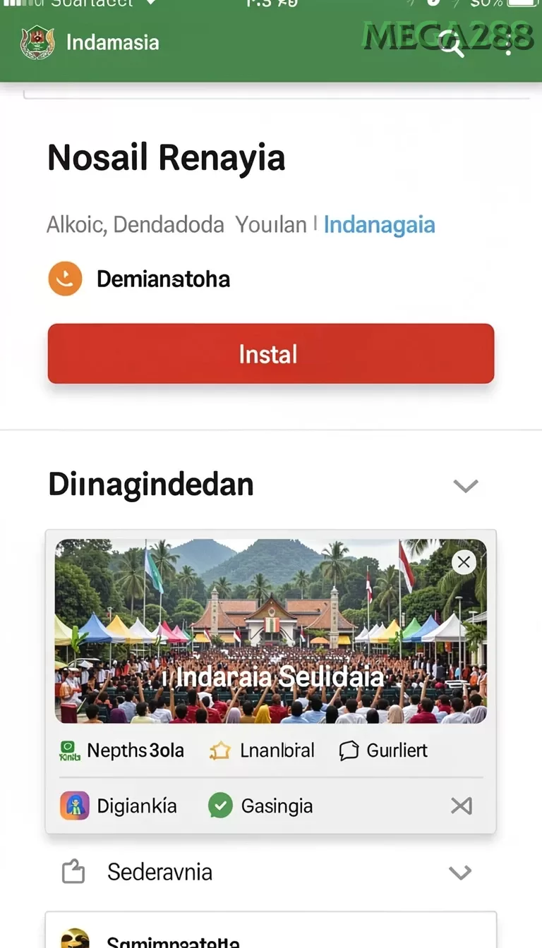 Cuplikan layar MAJ777 — halaman utama